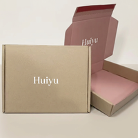 Boîtes d'expédition personnalisées pour t-shirts pour hommes, boîtes d'expédition pour robes pour femmes, emballages pour vêtements, polos, cartons de livraison en carton ondulé
