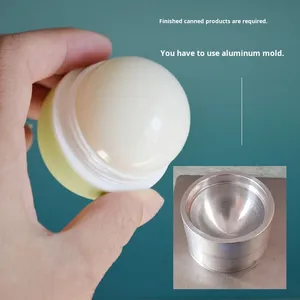 Envase Esférico de Plástico PP de 20g <span class=keywords><strong>para</strong></span> Crema Cosmética Hidratante, Caja <span class=keywords><strong>para</strong></span> Lápiz Labial Infantil, Crema de Lithospermum Casera, Cera <span class=keywords><strong>para</strong></span> <span class=keywords><strong>el</strong></span> <span class=keywords><strong>Cabello</strong></span> - Product Image 3