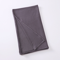 Écharpe en jersey grande taille de haute qualité très vendue Hijab extensible Foulards pour la tête simples Vente en gros Hijab en jersey tchador pour femmes en coton