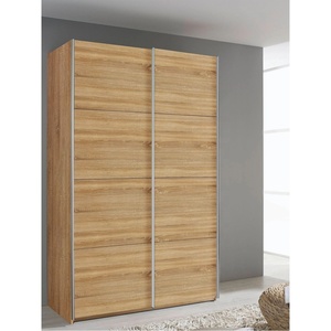<span class=keywords><strong>Armoire</strong></span> <span class=keywords><strong>coulissante</strong></span> de style minimaliste personnalisée avec un design plat en contreplaqué mélaminé finition laquée mate petit placard de rangement - Product Image 5