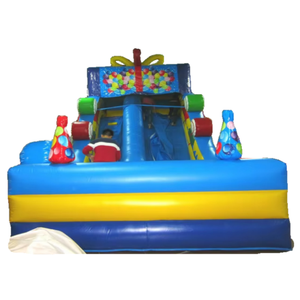 Top người bán trẻ em ngoài trời <span class=keywords><strong>Inflatable</strong></span> Bouncer <span class=keywords><strong>Inflatable</strong></span> khô trượt với hồ bơi - Product Image 3