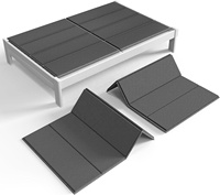Panneau Bunkie personnalisé robuste de 10mm panneau de Support de lit pliable de taille Queen Size empêchant le lit de s'affaisser