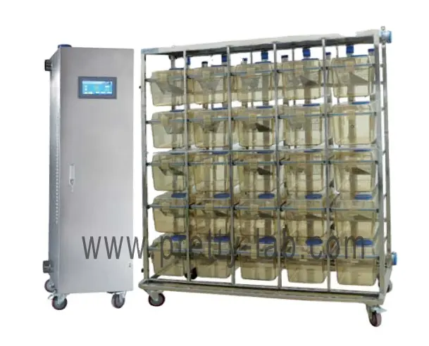 High-Density Lab Mouse IVC Cages Touchscreen Control IVC System for 25 Cages lab use rat mouse mice breeding cages for sale