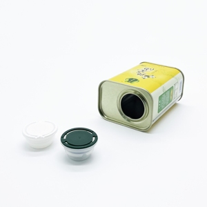 Envases Metálicos Cuadrados Vacíos para Aceite de Oliva de 250 ml - Product Image 3