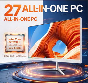 Computadora de Escritorio Todo en Uno de 27 Pulgadas, Pantalla Táctil, Alta Calidad, Core I3 <span class=keywords><strong>I5</strong></span> I7, para Juegos y Oficina, Gran Venta - Product Image 1