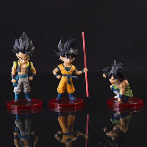 6 unids/set Anime japonés <span class=keywords><strong>DBZ</strong></span> figuras Goku Broly Frieza Vegeta acción Pvc figura para Decoración - Product Image 4