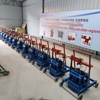 Machine mobile de fabrication de briques en ciment 2-45, petite machine à briques sans palette, pour des économies importantes