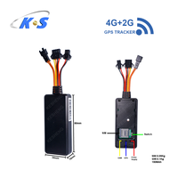 Düşük Fiyatlı 4G LTE 2G GSM Araç GPS Akıllı İzleyici KS004 Gerçek Zamanlı Yazılım SOS ACC Algılama PC Uyumlu Bulut Depolama