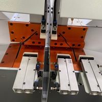 Scie à onglet double tête CNC 450 pour découpe d'aluminium, machine de découpe de profil à 45 degrés pour portes, fenêtres et armoires