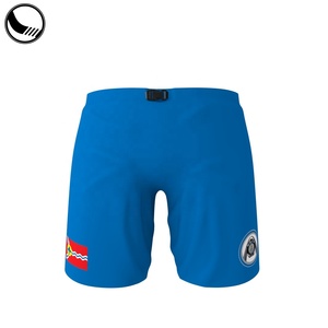 Shorts de hockey sur glace personnalisés en sergé brodé 100 % polyester – Couvre-pantalons de hockey – Coque de pantalon de hockey - Product Image 6