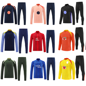 Conjunto de Equipación de Entrenamiento de Fútbol <span class=keywords><strong>Nueva</strong></span> Colección Otoño/Invierno al por Mayor 2526 Chaqueta de Entrenamiento de Club Ropa Deportiva de Manga Larga para Hombre - Product Image 1