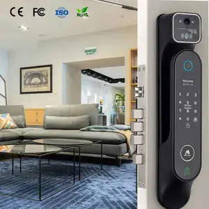 High Security Digital Electronic Smart Lock 3D Smart Face Recognition Smart Home Lock System