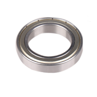 Rodamiento de Bolas de Ranura Profunda Miniatura de Pared Delgada, de Una Hilera y Doble Cubierta, de Acero Inoxidable 6801, Rodamiento para Motor P4