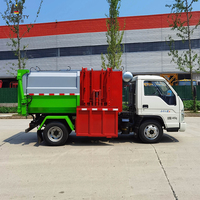 Camion benne à ordures diesel HEAVSTY neuf à chargement automatique, 115 CV, boîte de vitesses 5 rapports, 6 mètres cubes, pour CLD5040ZZZBJ6