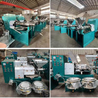 Multifunctionele automatische schroefoliepersmachine voor kokosolie, zonnebloemolie, sojaboonolie, sesamolie en pinda-olie.