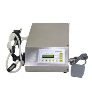 5ml-3200ml GFK-160 Semi-Automatic Round Plastic Spray Bottle Filler Milk Water Filling Machine - Product Image 5