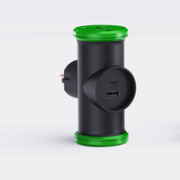 Adaptateurs de prise universels Pheiyon - Fabriqués en Chine, adaptateur de voyage 2 prises pour l'Europe, prises allemandes, 250V, sans WIFI, USB 1A+1C