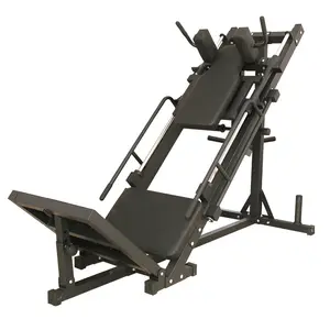 Dual-function inverted pedal machine leg strength trainer commercial gym equipment Hack squat home fitness equipment