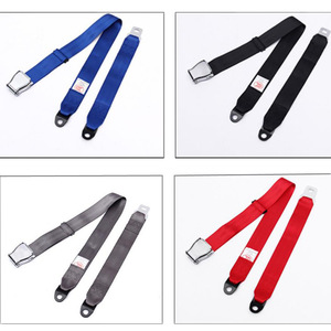Ceintures de sécurité d'avion à deux points en acier 45 et polyester pour remplacement et réparation, accessoires d'aviation - Product Image 5