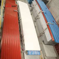 Hochbelastbare Feuerfeste Schalldichte UPVC/PVC Trapezförmige Wellblechdachplatte 1030mm für Werkstatt Landwirtschaft Gebäudekonstruktion
