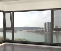 Ventanas Abatibles y Oscilobatientes de Aluminio con Triple Acristalamiento, Aislamiento Acústico y Rotura de Puente Térmico, Precio al por Mayor
