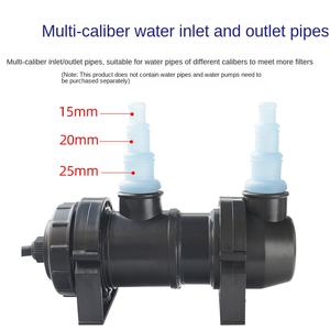 Lámpara de Esterilización UV para Tubo de Agua Exterior Redonda Moderna <span class=keywords><strong>JEBO</strong></span>/Jabo, 5W, 250ml, 220-240V, para Pecera, Plástico Ecológico, Uso en Exteriores - Product Image 3