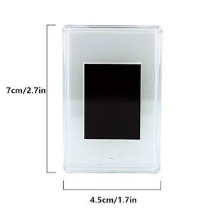 מסגרת תמונה מגנטית אקרילית צורות שונות מקרר מגנט 7.7*5.2 ס "מ מסגרת תמונה מגנטים מקרר דקורטיביים לקישוט הבית - Product Image 1