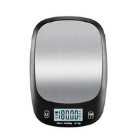 Balance de cuisine numérique intelligente en acier inoxydable de 5 kg, application de nutrition et de calories, SDK, pâtisserie, cuisson, pesage des aliments