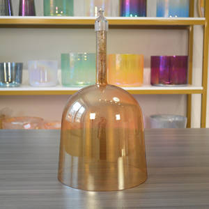 HF Citrine มือจับคริสตัลใสร้องเพลงพร้อมการรักษาด้วย<span class=keywords><strong>พลอย</strong></span>หูจับคริสตัลควอตซ์สำหรับอาบน้ำชามร้องเพลง - Product Image 1