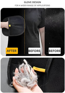 ถุงมือกำจัดขนแมวไฟฟ้าสถิตสองด้านใช้ซ้ำได้สำหรับทำความสะอาดโซฟาเฟอร์นิเจอร์พรมสัตว์เลี้ยง - Product Image 4