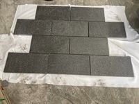 Prix Usine Dalles de Granit Naturel Noir Absolu Flammé, Durables, Écologiques et Modernes, 60x30x3cm, pour Voiture