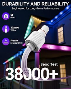 โมดูลไดรเวอร์เพิ่มสัญญาณเฉพาะสำหรับไฟภายนอกอาคารแบบถาวร Govee Pro H706A, H706B/C หม้อแปลงไฟฟ้ารองรับระยะสูงสุด 200 ฟุต - Product Image 5