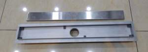 SUS304 thép không gỉ thông minh dài phòng tắm gạch chèn 600*70mm với 100mm Outlet tuyến tính tắm Lọc cống cho lưu vực sử dụng - Product Image 6