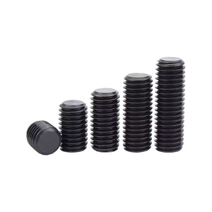Hex Socket Head Cap Screw M3 M4 M5 M6 12.9 Grade Metric Standard Thread Flat End Set Screw For Construction Industry - Product Image 2