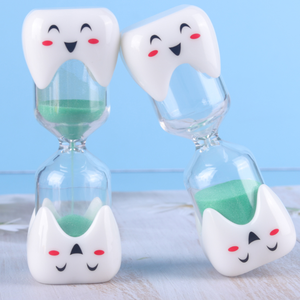 Nouvelle Arrivée : Minuteur <span class=keywords><strong>Sablier</strong></span> en Plastique pour Brossage des <span class=keywords><strong>Dents</strong></span> des Enfants (<span class=keywords><strong>2</strong></span> et 3 <span class=keywords><strong>Minutes</strong></span>) - Product Image 1