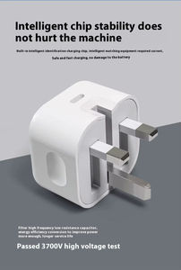 Cargador de Teléfono Móvil, Adaptador de Corriente PD de 20 W, Cargador de Teléfono Portátil USB Tipo C, Carga Rápida para Samsung, Cargador Rápido para iPhone - Product Image 1