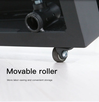 Lit de Pilates pliable avec ressorts personnalisés et noyau en caoutchouc durable, machine de réforme Pilates pour exercices de yoga