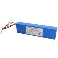 Paket Baterai Lithium 36V Berkualitas Tinggi 7.5Ah 270wh untuk Peralatan Listrik