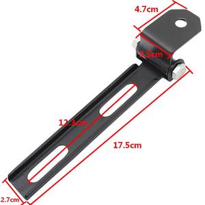 Siège solo fin RACEPRO pour moto avec kit de montage de support de base, ressort à barillet pour Harley Chopper Bobber Custom Dyna <span class=keywords><strong>Sportster</strong></span> - Product Image 6