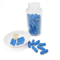 Capsules de complément alimentaire à base de plantes spécifiques aux hommes, formule Ginseng Maca, pilules bleues, personnalisation en gros