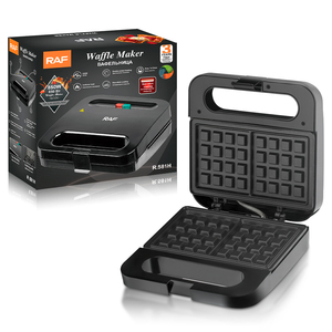 RAF Multifunctional Double-side Heating Non-stick Coating Panini <b>Waffle</b> Sandwich Maker <b>Machine</b> With Light Indication Multifuncti - Product Image 1