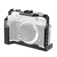 FEICHAO Cage de protection en alliage d'aluminium XT4 avec poignée supérieure et support griffe froide pour stabilisateur d'appareil photo reflex numérique Fujifilm X-T4