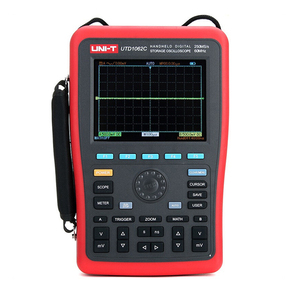 Osciloscopio Multímetro Digital Portátil UNI-T UTD1062C de 2 Canales y 60MHz - Product Image 1