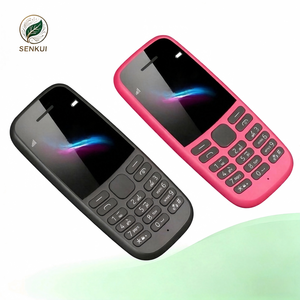 Téléphone portable à clavier à touches classiques 105 2019, double SIM, écran 1,77 pouces, débloqué, en stock, prix bas - Product Image 1