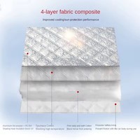 Marcan Housse de protection imperméable en tissu non tissé pour pare-soleil avant de voiture, anti-neige, anti-UV, anti-grêle, extérieur, AC Schnitzer X6 E71 SUV 1ère génération