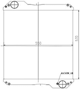 Radiatore di Raffreddamento Idraulico Industriale JSY con Nucleo in Alluminio a Piastre e Alette per Escavatori - Product Image 6