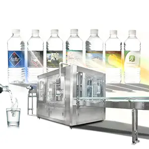 Volautomatische Plastic Fles Zacht Water Drinken Mineraalwater Vulmachines