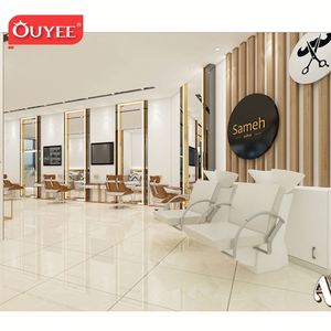 ตู้โชว์เฟอร์นิเจอร์ร้านตัดผมหรูหราทันสมัย - Product Image 3