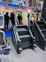Stair Master Cardio Machine Gym Équipement ménager Entraîneur d'escalier avec écran vidéo LCD