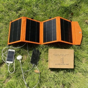 Panneaux solaires pliables miniatures ALECTER 28W, légers, portables, étanches IP65, pour la charge de téléphones mobiles, camping en plein air, alimentation électrique - Product Image 1